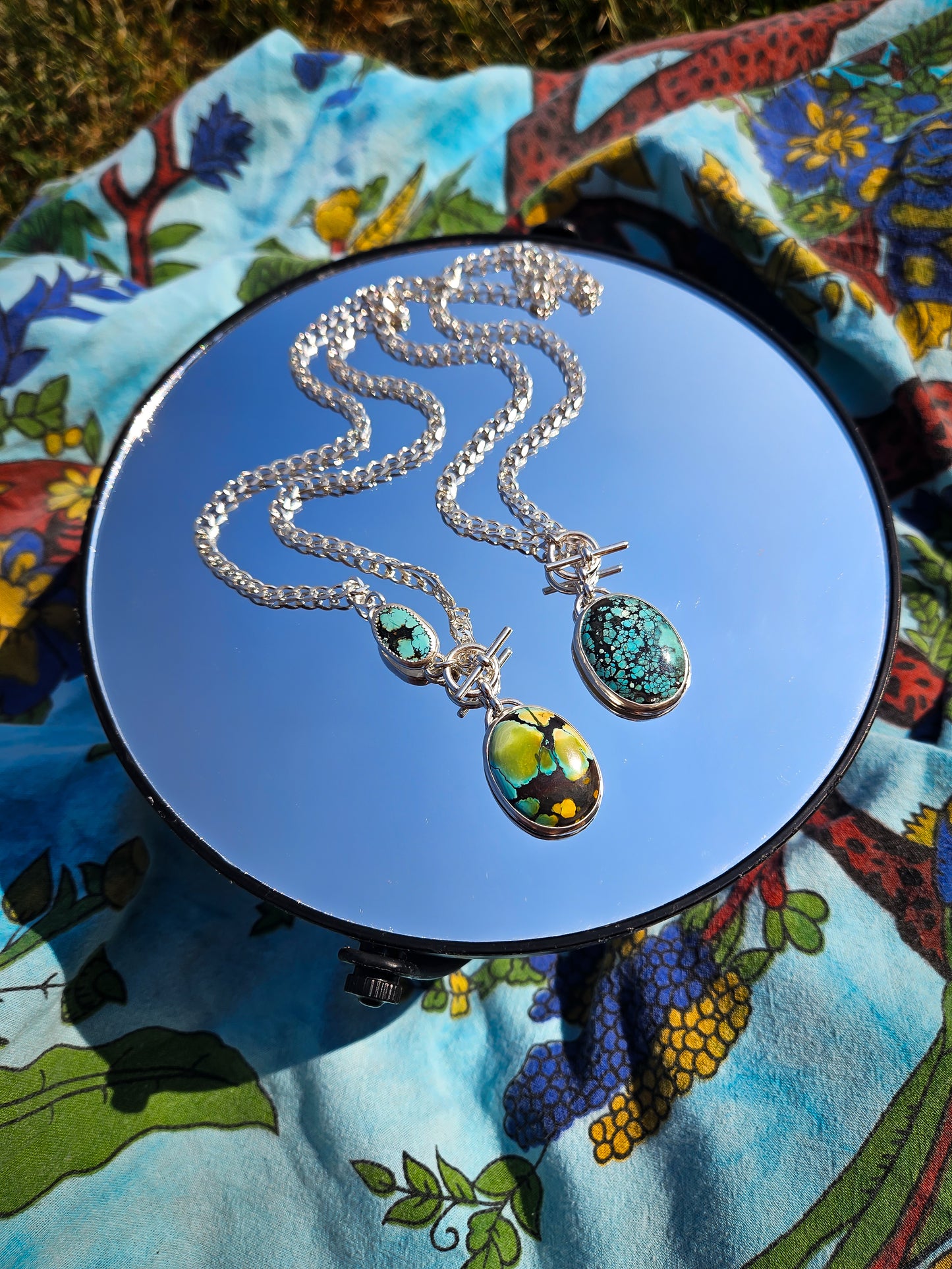 Turquoise Toggle Necklace #1