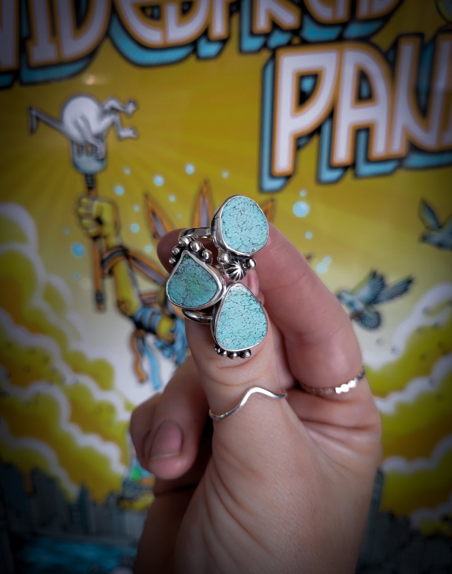 Turquoise Everyday Rings