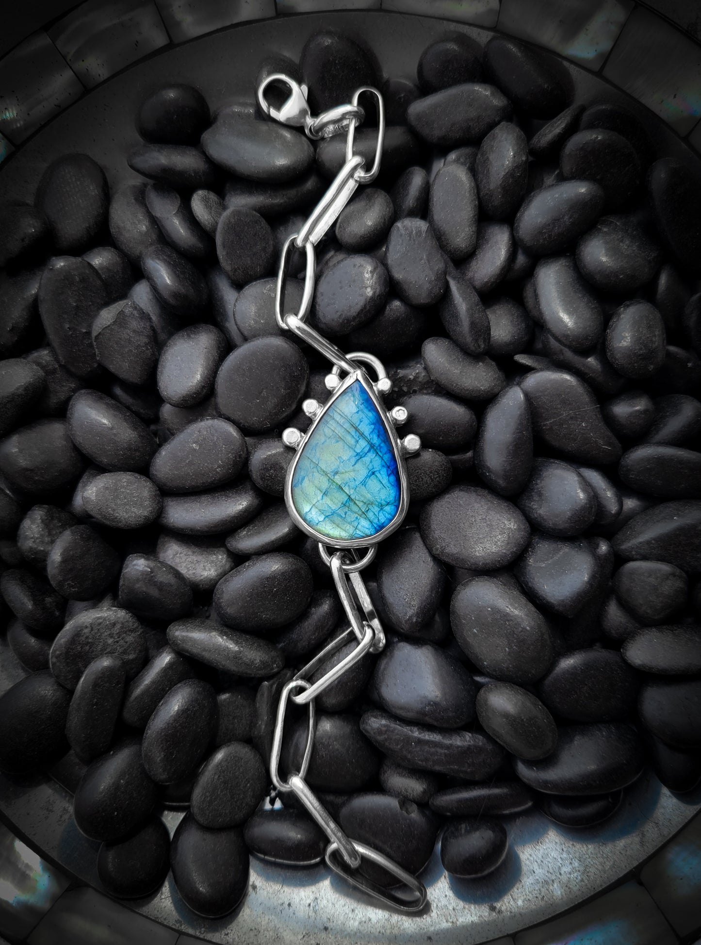 Labradorite Link Bracelet