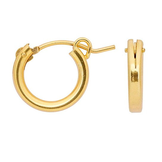 14k Gold Fill Everyday Hoops