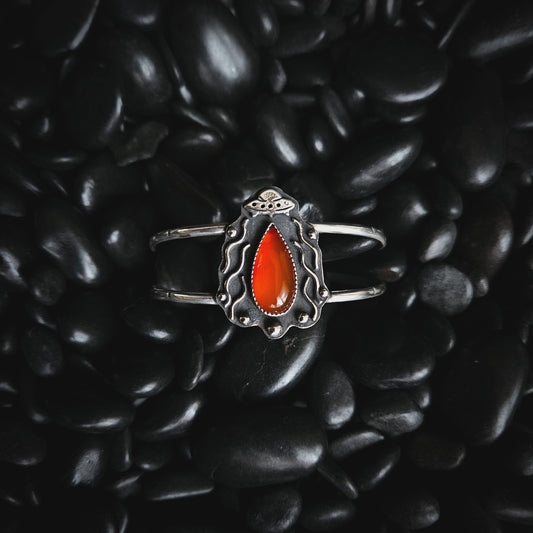 Phone Home Carnelian Cuff