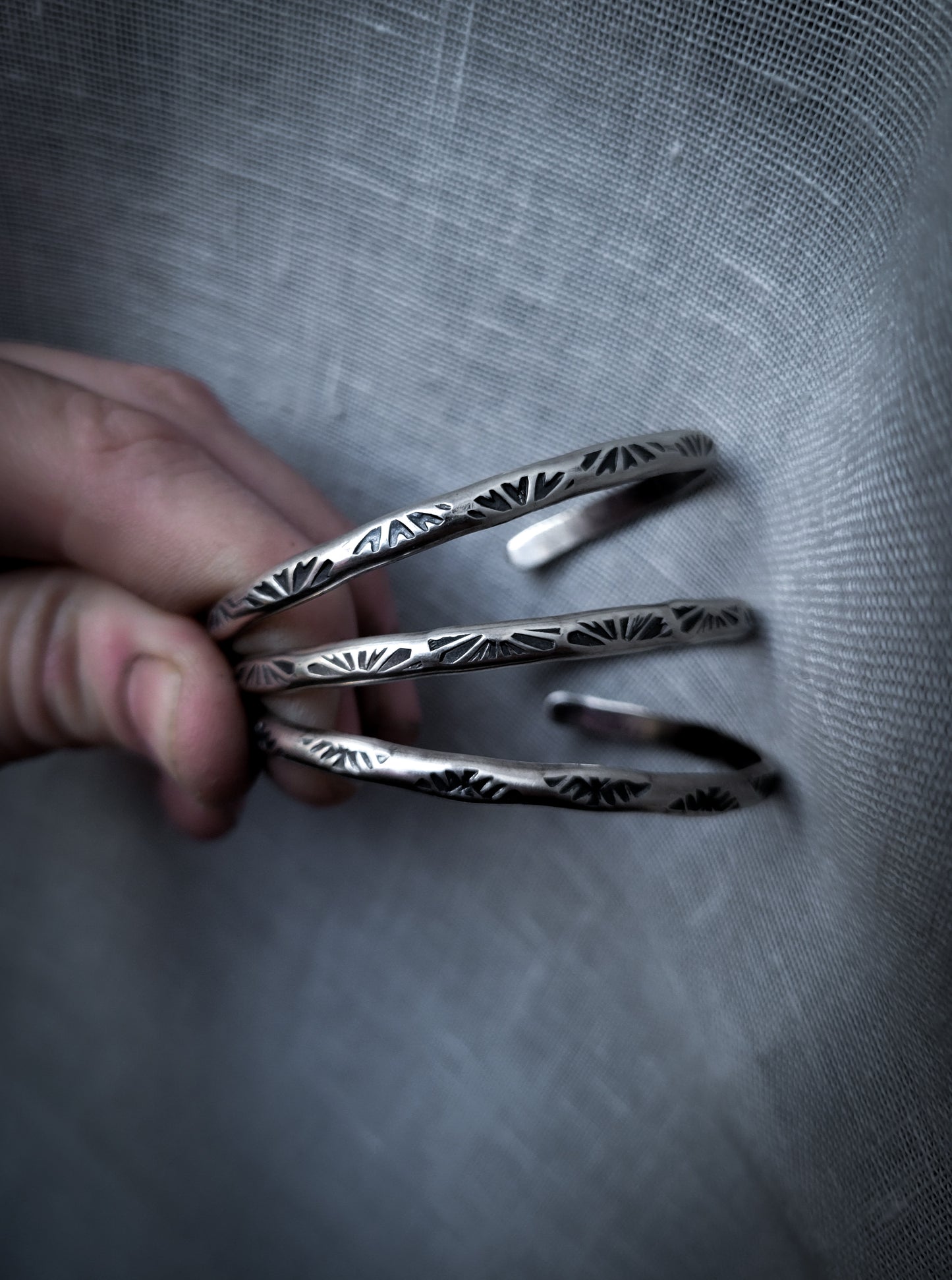Stamped Thick Cuffs