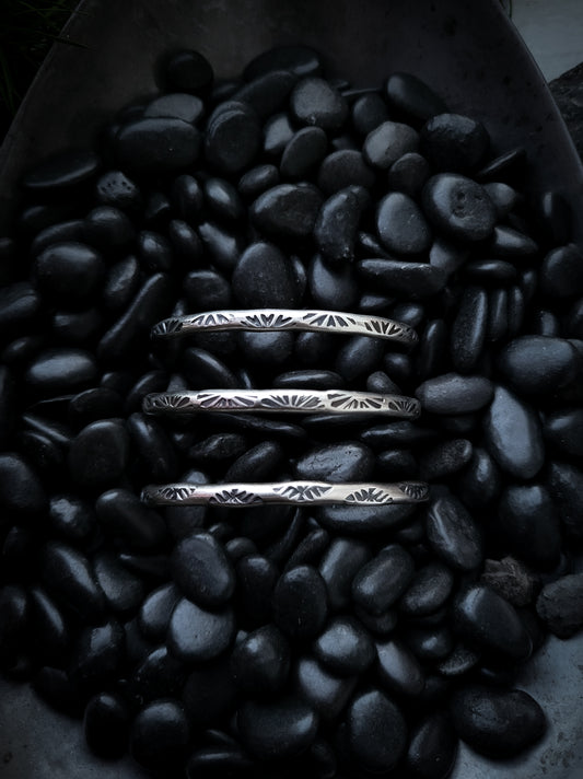 Stamped Thick Cuffs