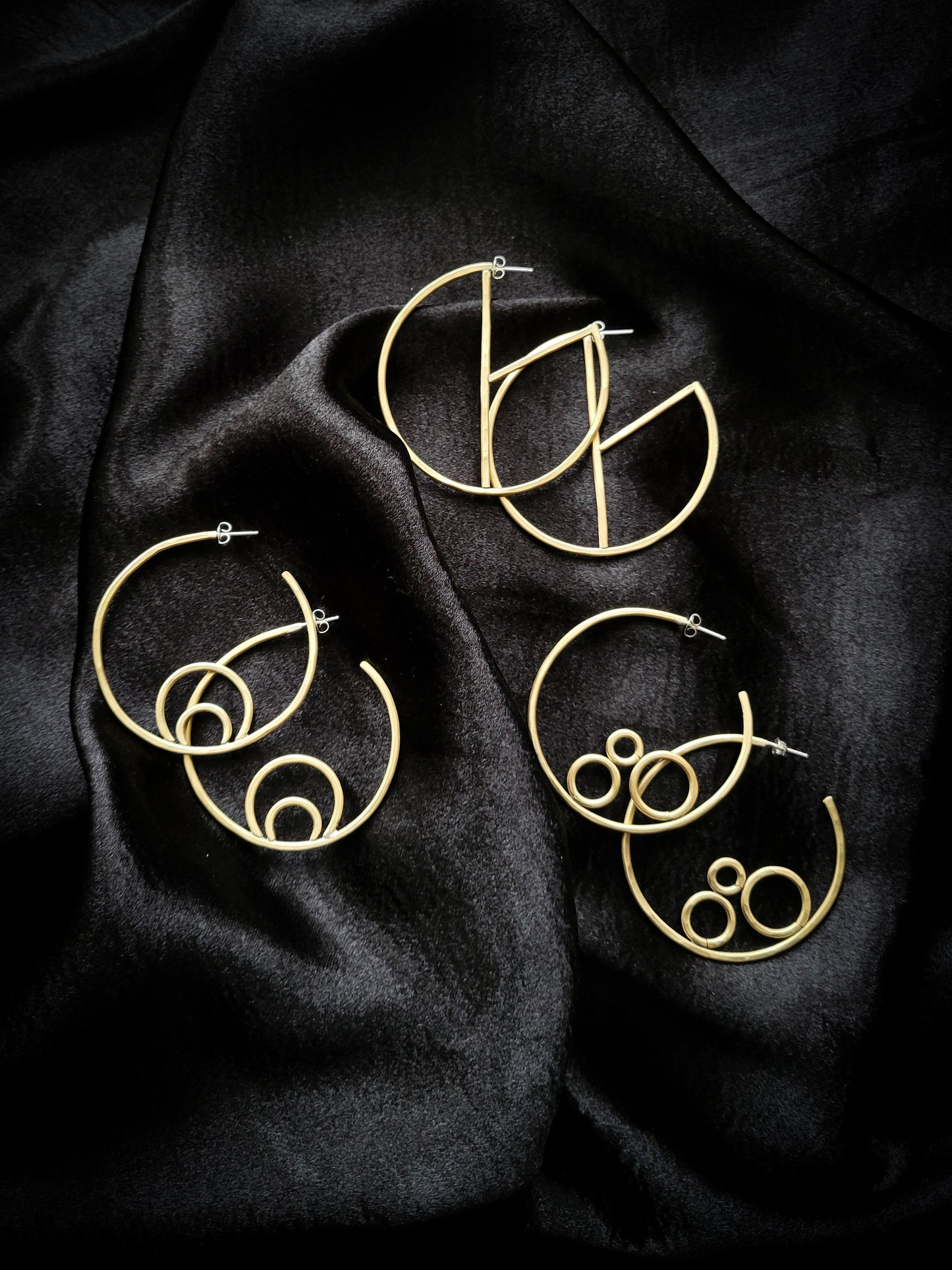 Phunky Staple Hoops